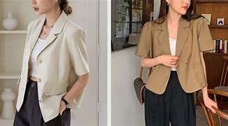 Áo Blazer Cộc Tay